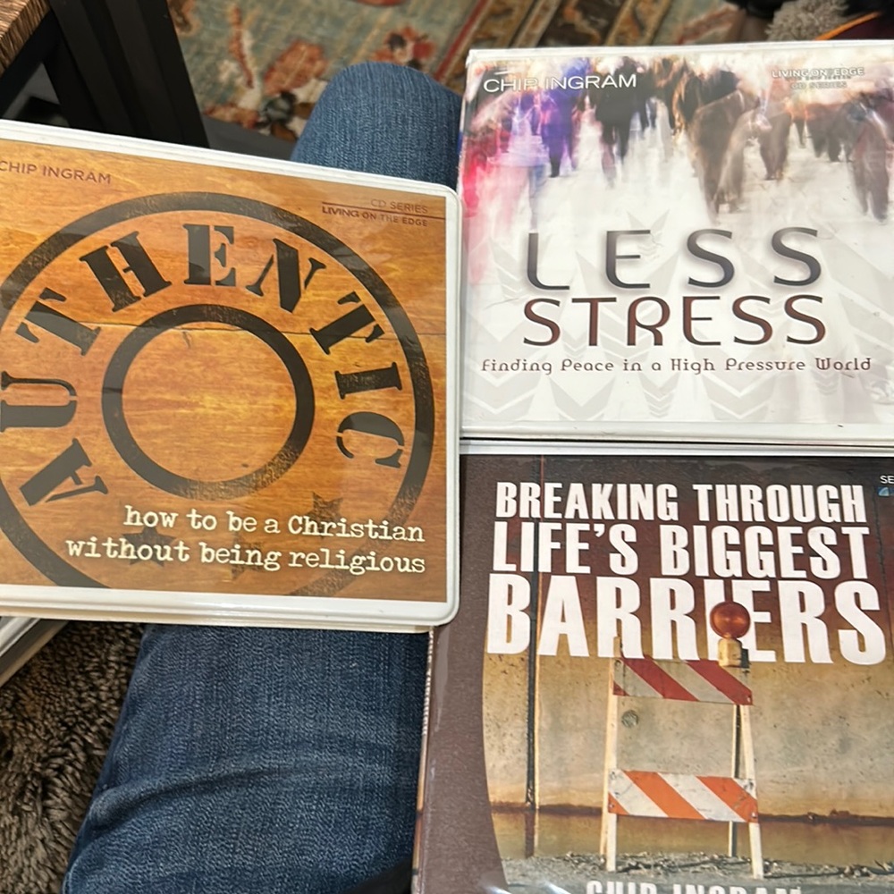Chip Ingram Cd sets…3 of them